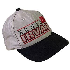 VTG Rare Silver Ernie Irvan Texaco NASCAR #28 SnapBack Ball Cap Hat Mohr’s